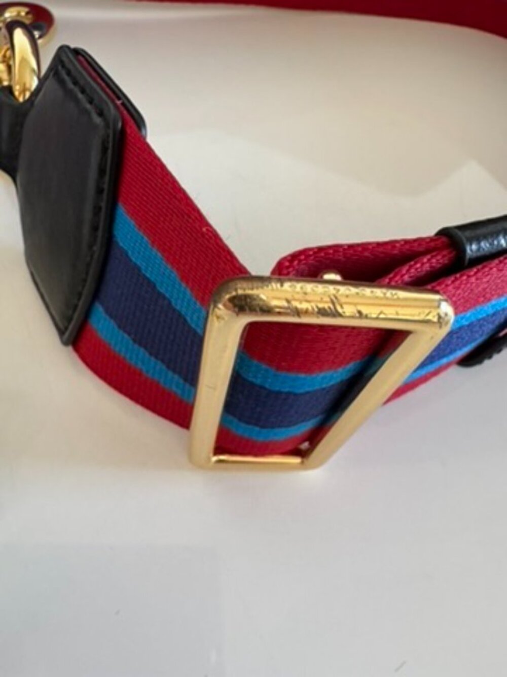 MARC JACOBS Sport Stripe Webbing Bag Strap - Picture 6 of 9